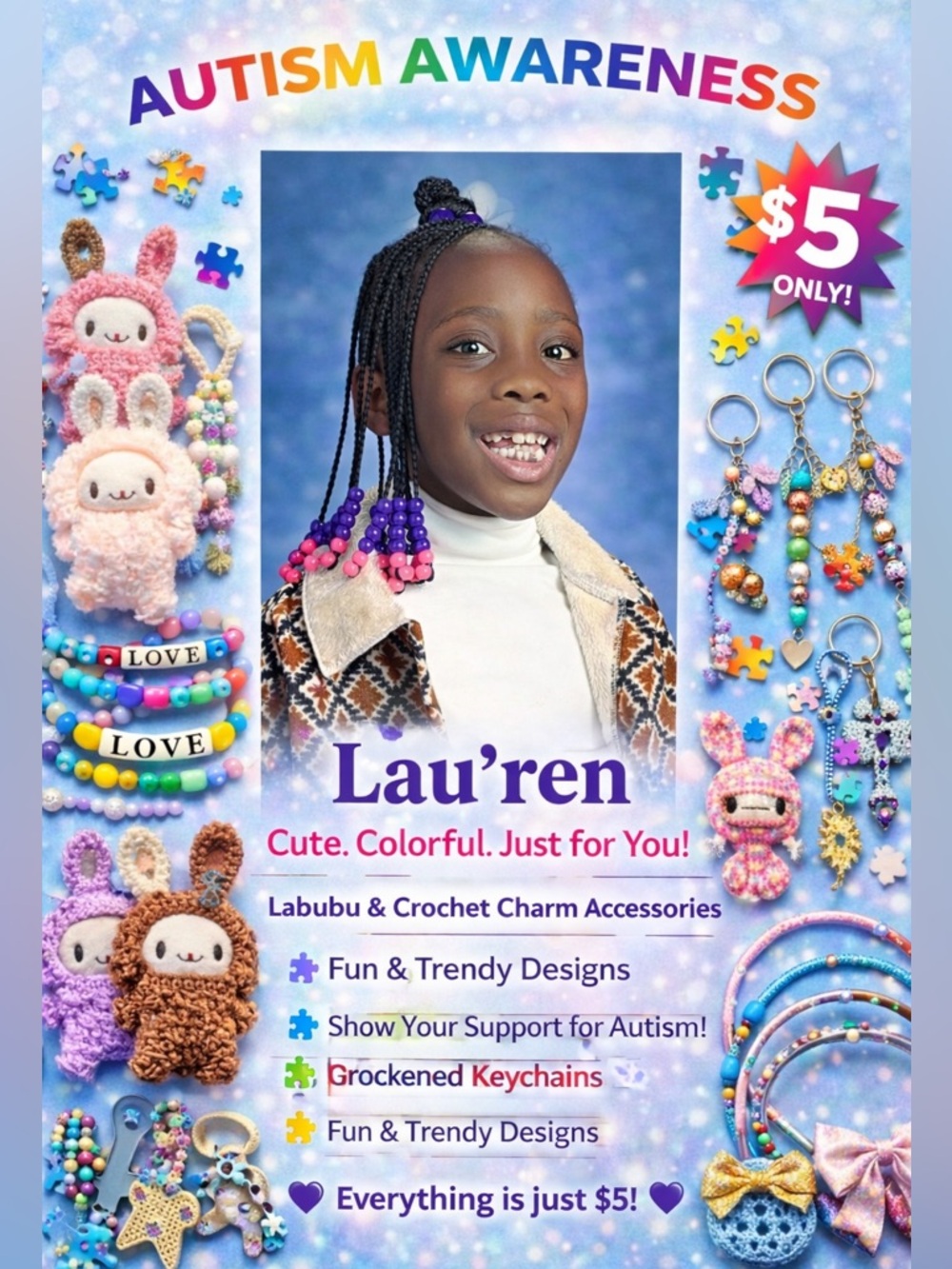 🧩💕Lau’rens Shop (Autism Awareness)💕🧩 PICK YOUR ITEM